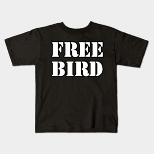 free bird Kids T-Shirt